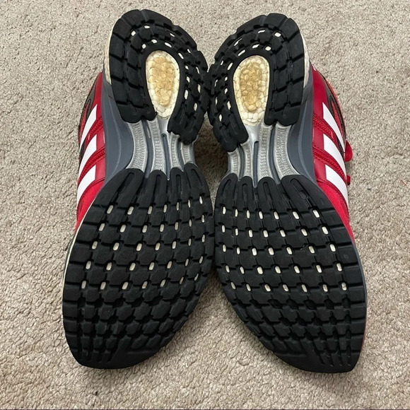 Adidas Response Boost Running Sneakers Techfit Red Art B26002 Men’s Size 10.5